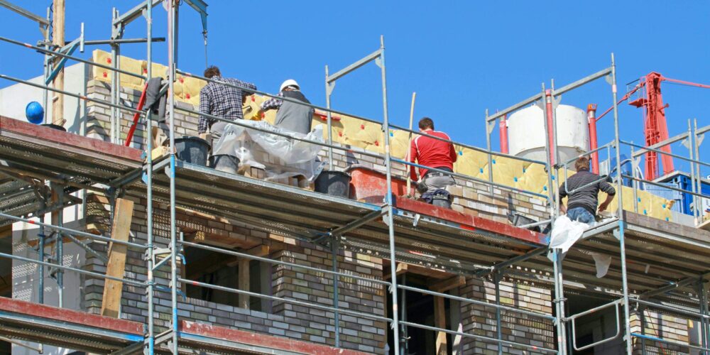 Verblendung mit Klinker